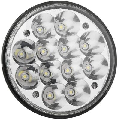 China Aluminum Alloy Body 5.75inch Round LED Headlight PAR46 Flood Work Light 36W Sealed Beam Fit For Unit Spotlight Truck for sale