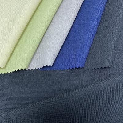 China Hot Selling Anti-Static Woven Polyester Fabric 100 Polyester Woven Fabric Recycled Polyester Canvas Like Fabric for sale