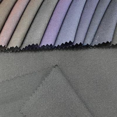 China Shiny Tone Shiny Fabric For Clothes costume fabric trade of anti pill viscose wholesale high quality two polyester for sale