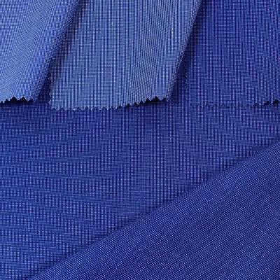 China Hot Sale Anti-Static T/R 80/20 Twill Suiting Fabric For Polyester Mens Italian Suit Ship Mini Dot Fabric Viscous Fabric Ready Order for sale