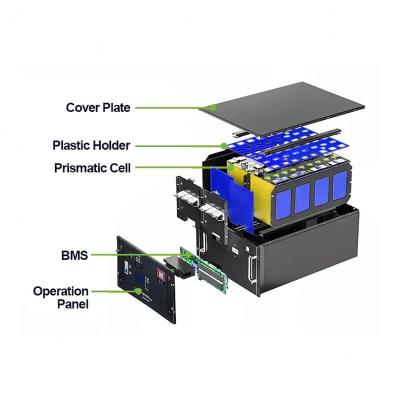 China Machine-Up High Capacity Energy Storage Customize Rechargeable Lithium Ion Batteries 48V 100Ah Lithium Ion Battery Pack for sale