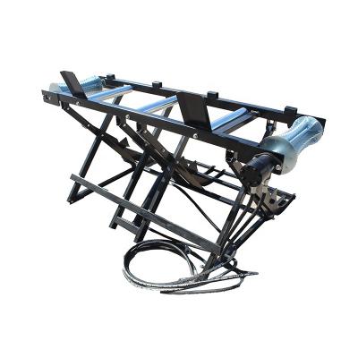 China Log pusher log table log desk partble conveyor for sale