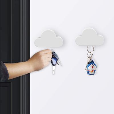 China Key Chain Holder Cloud Shape Magnetic Wall Key Holder , Strong Powerful Magnet Holds Keychains for sale