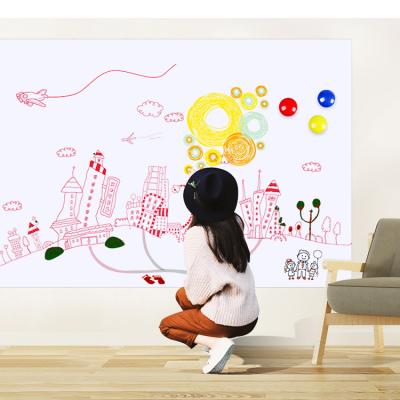 China Film Weekly Personal Self Adhesive Dry Erase Board Calendar Board Planner Magnetic Whiteboard Sticker for sale