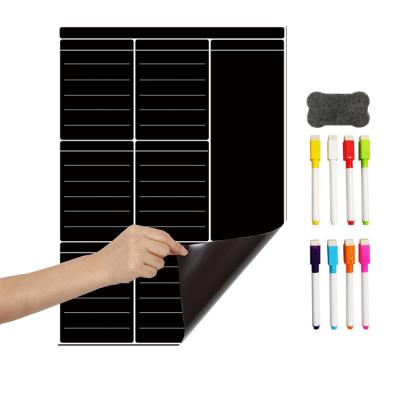 China Weekly Personal Magnetic Dry Erase Printable Whiteboard A3 Calendar Board Planner Planner Calendar Board for sale