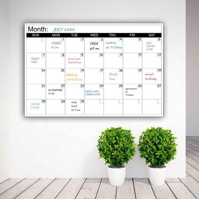 China Desktop Large Dry Calendar Printing Nanotechnology Erase Calendar Printing On Demand for sale