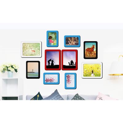 China Attract to Magnetic Ferrous Metal Surface or Non-Ferrous Wall Photo Frames Fridge Picture Frames 7