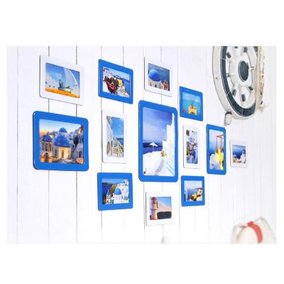 China Draw on Ferrous Metal Surface or Non-Ferrous Wall Photo Fridge Magnet High Quality Custom Picture Frames for Fridge 4 x 6