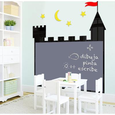 China Flexible Ferrous Kids Writing Blackboard School Teaching Black Board with Markers for sale