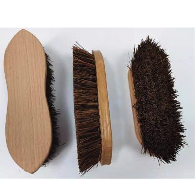 China Sustainable Heavy Duty Hand Scrubber With Wooden Stocks And Stiff Natural Basin Stiffens Pointed Wooden Rubbing Brush for sale