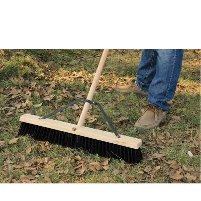 China Sustainable Factory Sweeping Outdoor Industrial Yard Strong Broom for sale