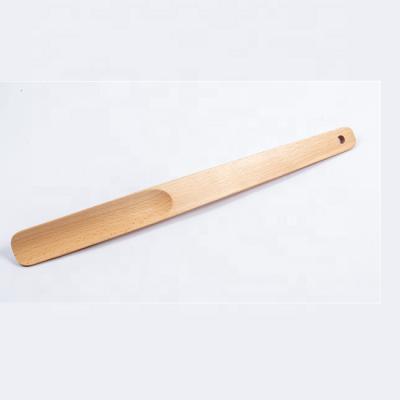 China Factory direct sale long lasting hot novelty wooden shoe horn, custom shoehorn for sale