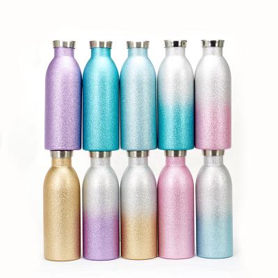 China High Value Vial 500ml Viable Stainless Steel Double Insulated Water Bottle Portable Travel Vacuum Cup Mug for sale