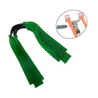 China Hunting Professional Flat Slingshot Rubber Band High Elasticity Catapult Durable Outdoor Accessories for sale