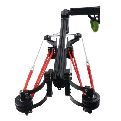 China New Multifunctional Mechanical Catapult Hunting Folding Outdoor Shooting Slingshot Fishing Slingshot 8mm for sale