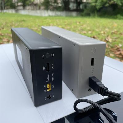 China Type C 10400mAh 150Wh Large Capacity Lithium Battery Portable Power Supply For Car Refrigerator With Compressor for sale