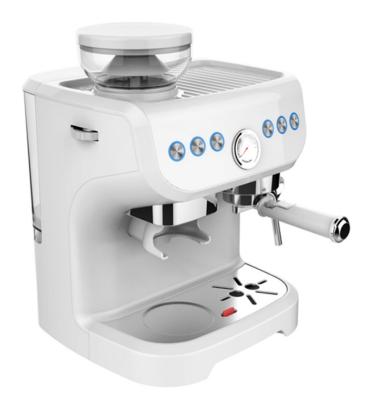 China New Design 19 Bar Pump Espresso Coffee Machine Home Office Electric Automatic Coffee Machine Hotel for sale