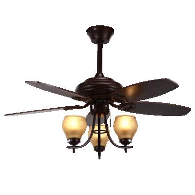 China With America Classic Light Hot Selling European Amazon Country Style Ceiling Fan Light For Home Office And Hotel Use for sale