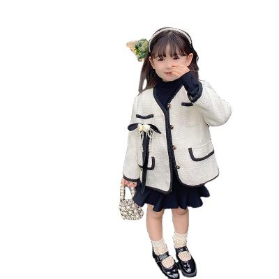 China Baby Breathable Coat Autumn Sweet Clothes Girls Children Kids Leisure Suit Clothing for sale