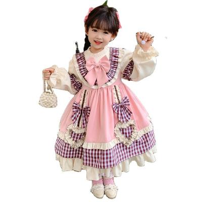 China New Anti-wrinkle Girl Yarn Dress Autumn Mesh Soft Fluffy Girl Layered Party Dress for sale