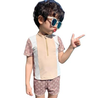 China Breathable Boys Kids Toddler Swimwear Swimwear Swimsuits Print Designer Beach Clothes for sale