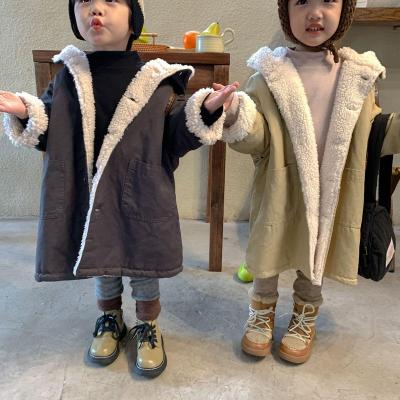 China Wholesale China supplier products kids winter windproof tending thick warm coats South Korea clothes casual clothing quantity for sale