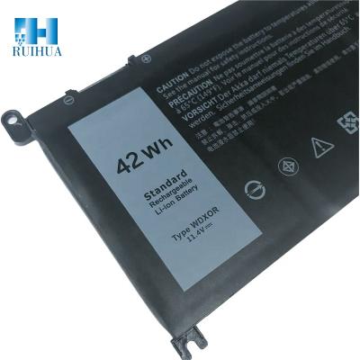 China LAPTOP New For Dell inspiron 13 5000 5378 5570 14 7000 7460 15 5567 Vostro 5468 11.4V 42Wh WDXOR Laptop Battery for sale