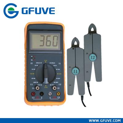 China Double Clamp Phase Volt-ampere Meter for sale