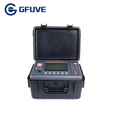 China 5KV 10KV 15KV HIGH VOLTAGE INSULATION RESISTANCE TESTER with 50TΩ for sale