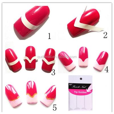 China DIY nail paiting new style nail guild smile sticker for sale