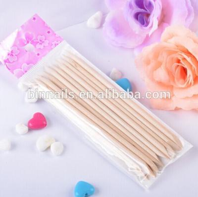 China cuticle clean wood stick nail tool wood nail stick for sale