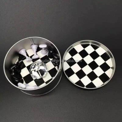 China 2019 ABS+Metal+Crystal Art Chess Display Stand Magnetic Chessboard Nail Trick Holder Nail for sale