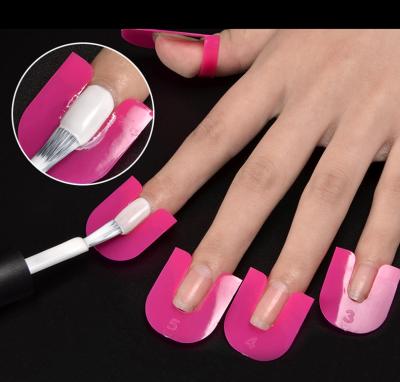 China 26pcs/pack Factory Manufactured Nail Art Manicure Cover Finger Puddle-Resistant Polish Shield Protector Clip for sale