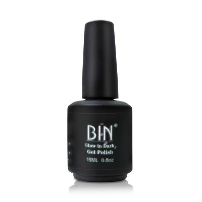 China BIN Glow in the Dark Kit Gel Nail Polish Full Color Gel Polish 10cm x 9cm x 8cm (3.94in x 3.54in x 3.15in) for sale