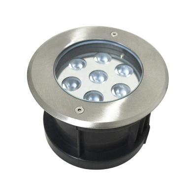 China 85-265V High Voltage Stainless Steel Outdoor Driveway Buried ROAD Driveway Led Underground Light 7W for sale