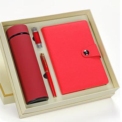 China Custom agriculture CAD new year gift set 2022 with vacuum flask gift set thermos and pen notebook for sale