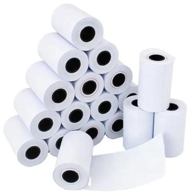 China 100% Wood Pulp Factory Direct Thermal Paper Roll Cash Register Package 80mm 57mm For Cashier Receipt POS ATM Bank Receipt Rolls for sale