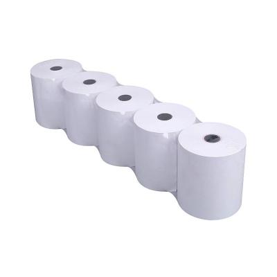 China 100% Wood Pulp 100% Virgin Wood Pulp 57x30 Till Roll Roll Paper For Supermarket POS Receipt Paper Printing Paper Printer Coreless Thermal Roll for sale