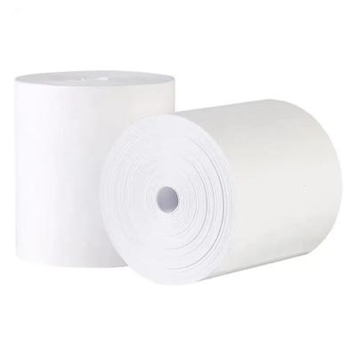 China 100% Wood Pulp Factory Coreless Paper Roll Fax POS ATM Receipt Cashier Till Rolls 57*30 80*80 Direct Custom Thermal Printer for sale