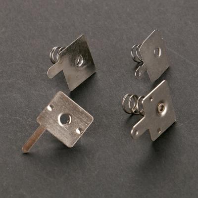 China Custom iron matel stainless steel stamping parts for battery contactor for sale