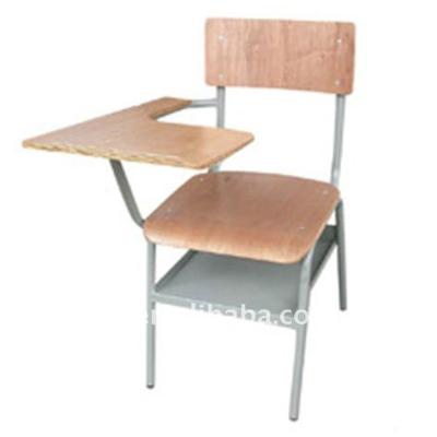 China Multifunctional Plywood Student Chair With Notepad for sale