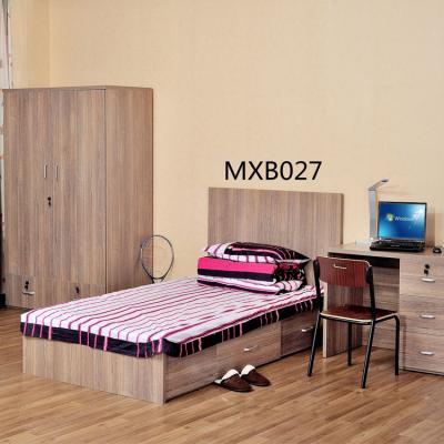 China Stable Stylish Durable Comfortable MDF Large Material Storage Bed With Storage Drawers for sale