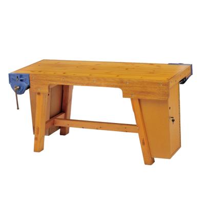 China Building Material Shops Woodworking Bench With Store Drawer Moonshow Hardwood Furniture for sale