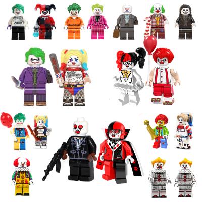 China Building toy wm blocks Happy Superhero Robin Harley Quinn Joker WM6080 Minifigs Mini Block figures toys educational juguete for sale