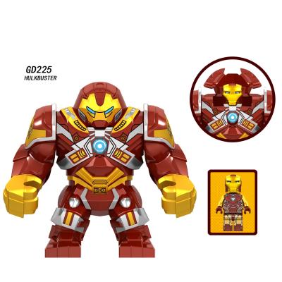 China Building Toy GD225 Superhero Hulkbusters Alliance Big Man Mk Ironman Steel Compatible Blocks Figures Toys Juguetes for sale