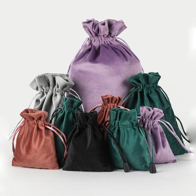 China Wholesale ANTISTATIC velvet drawstring bag, velvet pouch, custom printed velvet bag for watch for sale