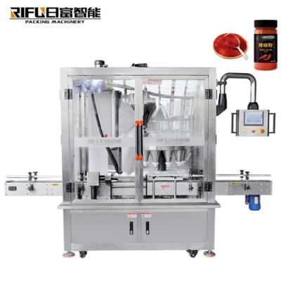 中国 New typeSalvia miltiorrhiza powder filling machinery Automatic rotary type powder filling machine for Food & Beverage Shop 販売のため