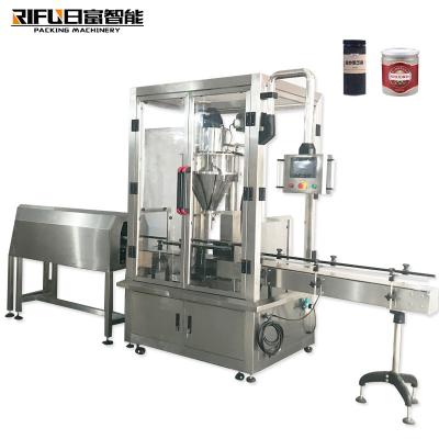 China Double-head powder filling machine automatic milk powder quantitative weighing and filling machine for sale