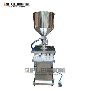 China semi automatic face Cream Oil tomato Sauce Liquid Filling Machine with good price for Food & Beverage Factory à venda