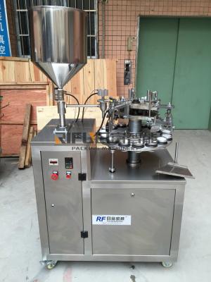 Κίνα Semi auto tube filling sealing machine small plastic tube ointment filling sealing machine προς πώληση